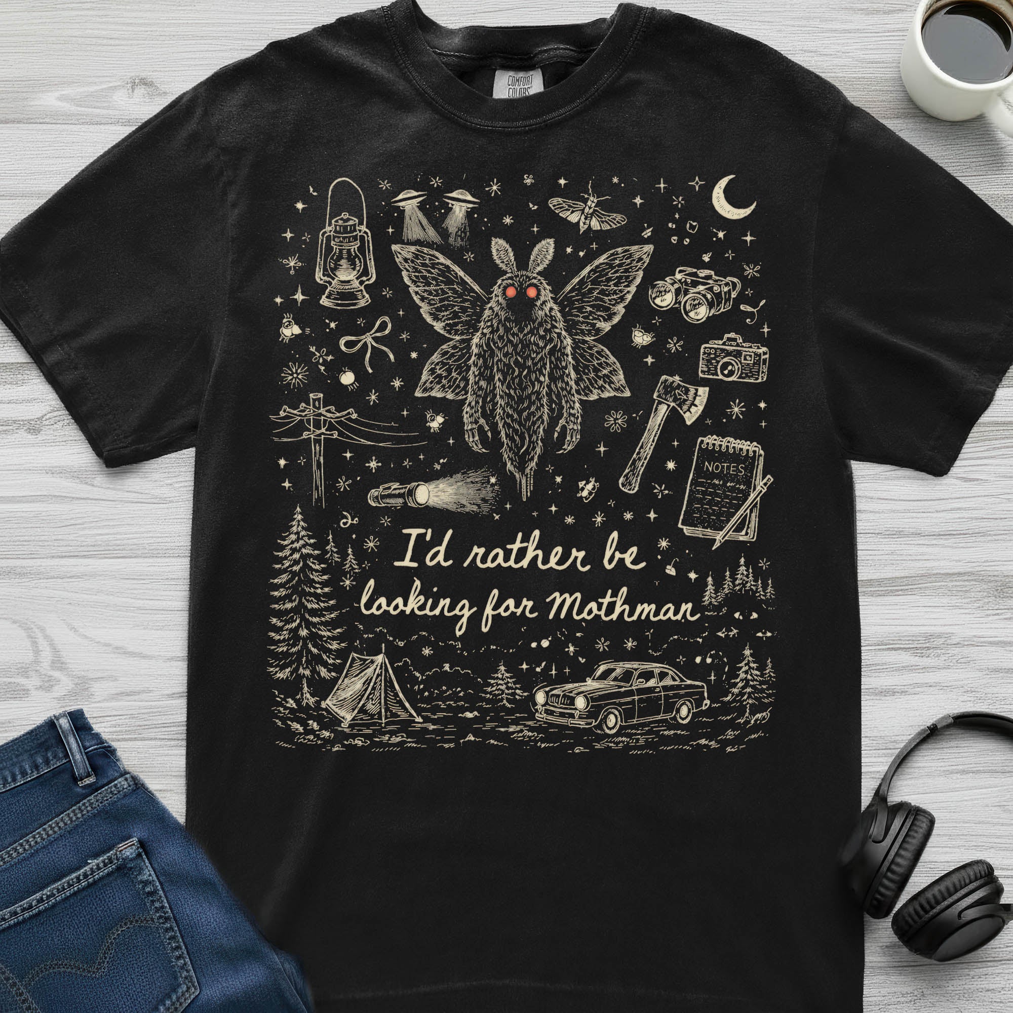 Mothman Search T-Shirt