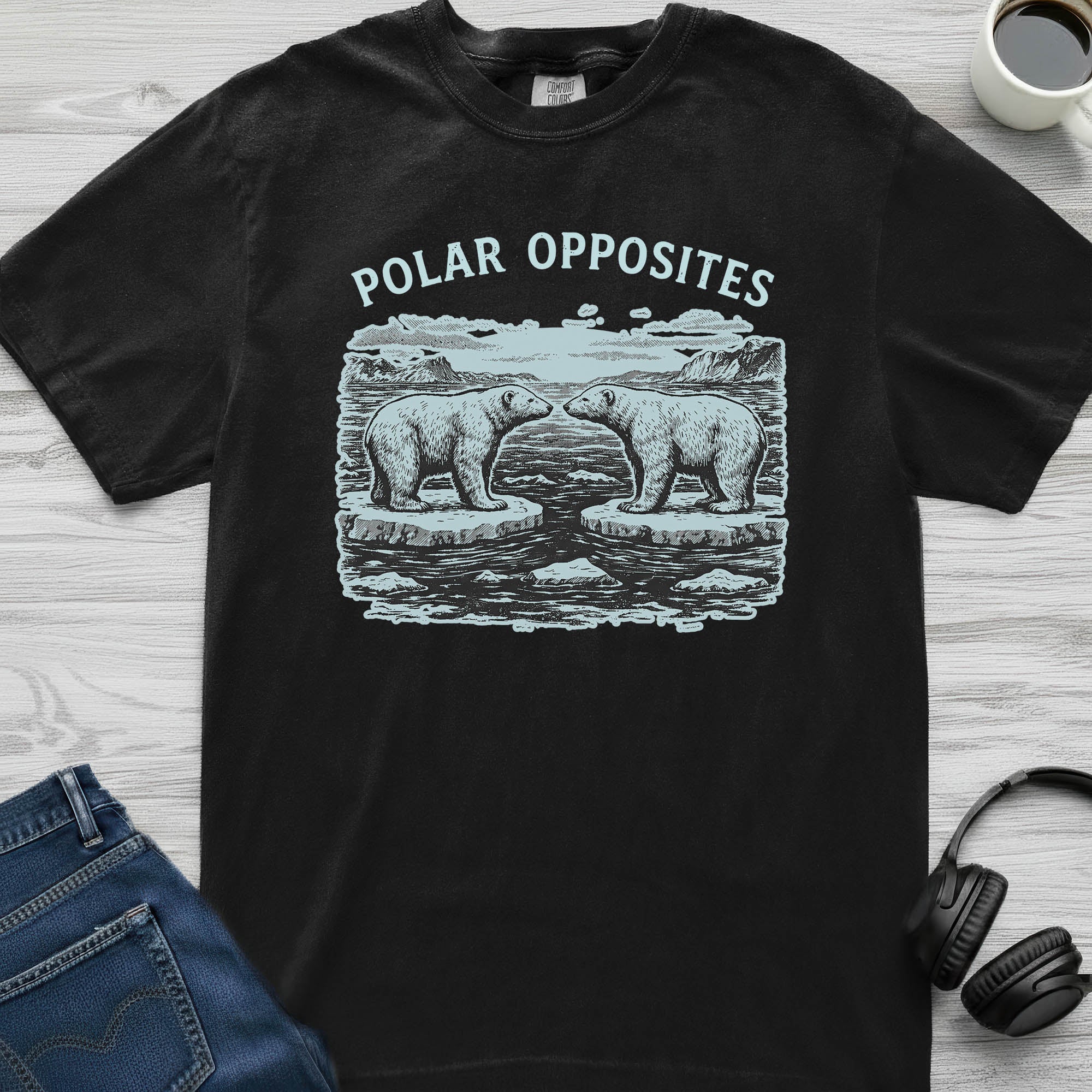 Polar Opposites Polar Bear T-Shirt