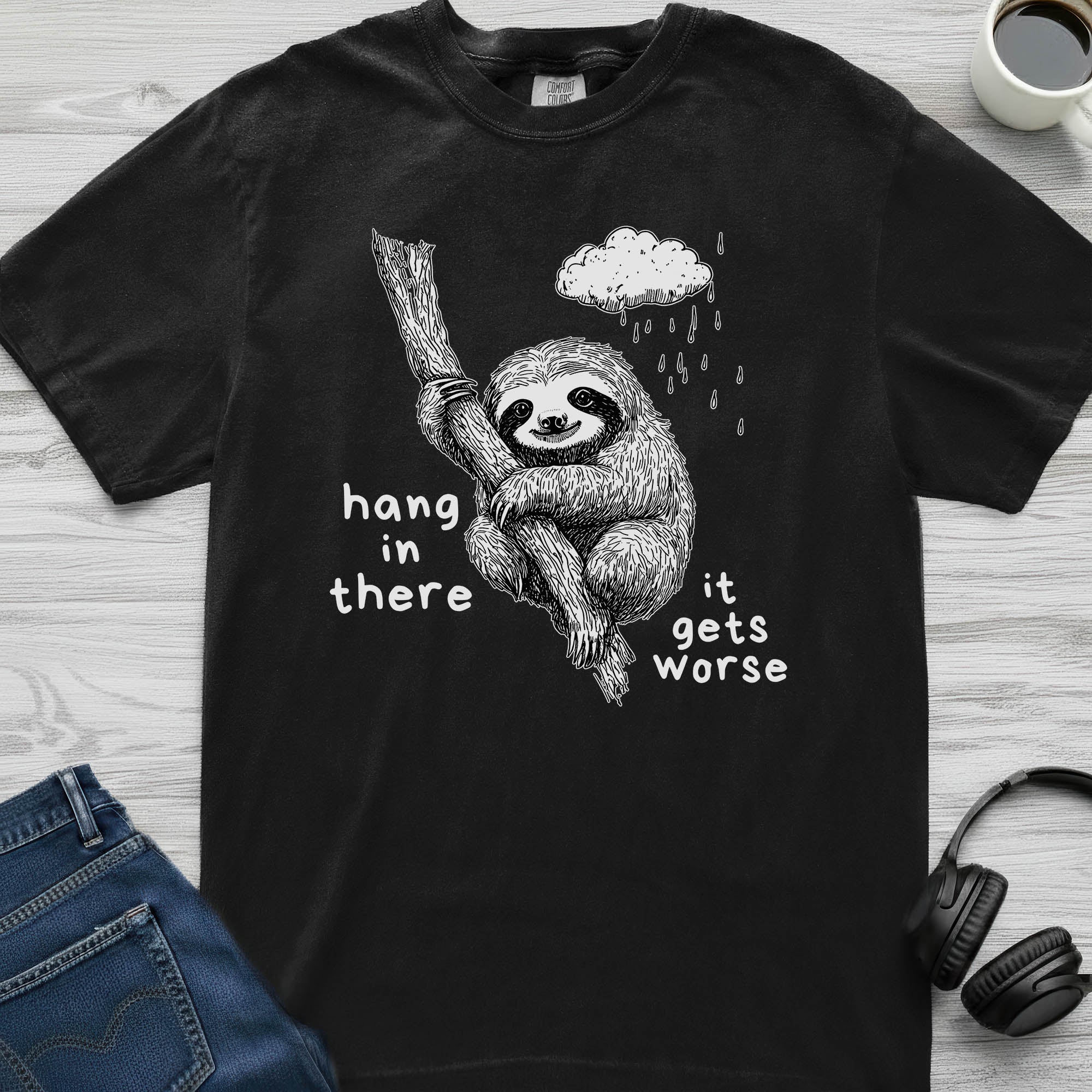 Sloth It Gets Worse T-Shirt