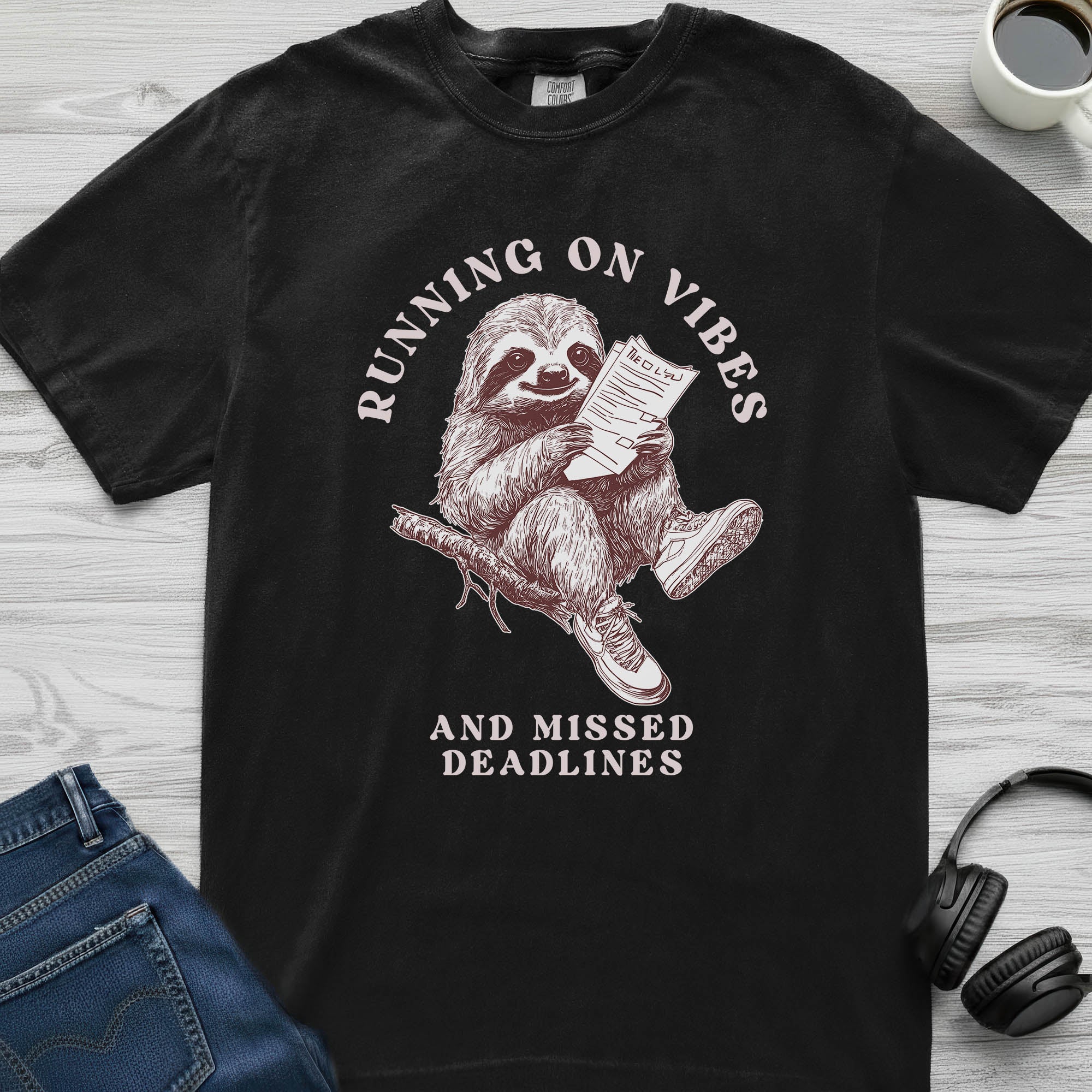 Missed Deadlines Sloth T-Shirt