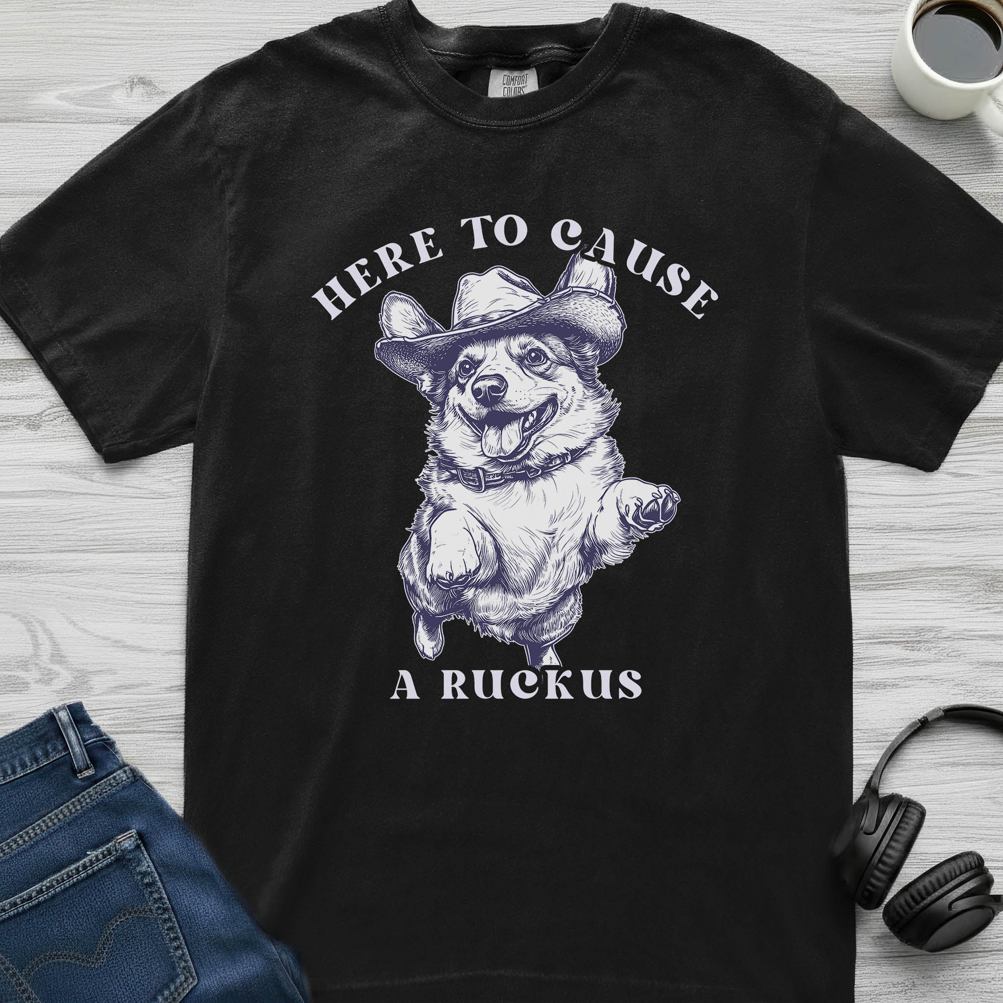 Cowboy Corgi T-Shirt