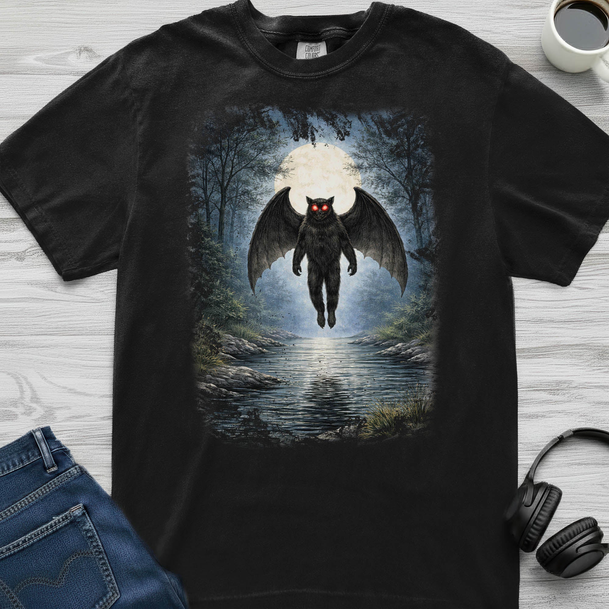 Mothman Vintage T-Shirt