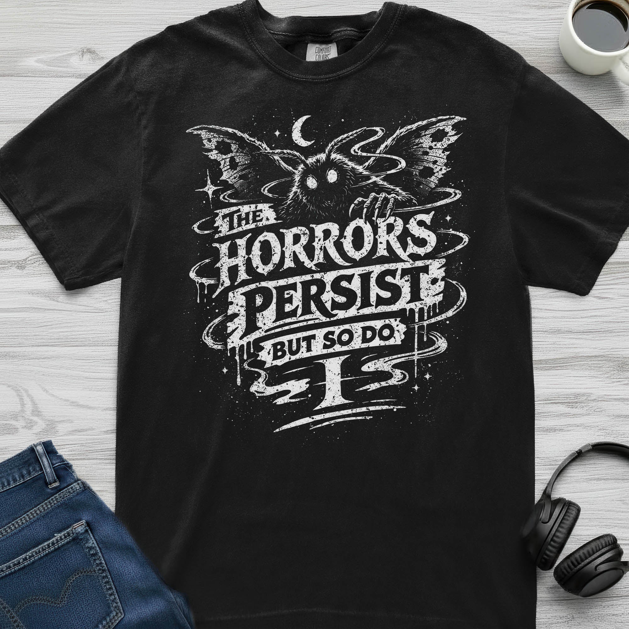 Mothman Horrors Persist T-Shirt