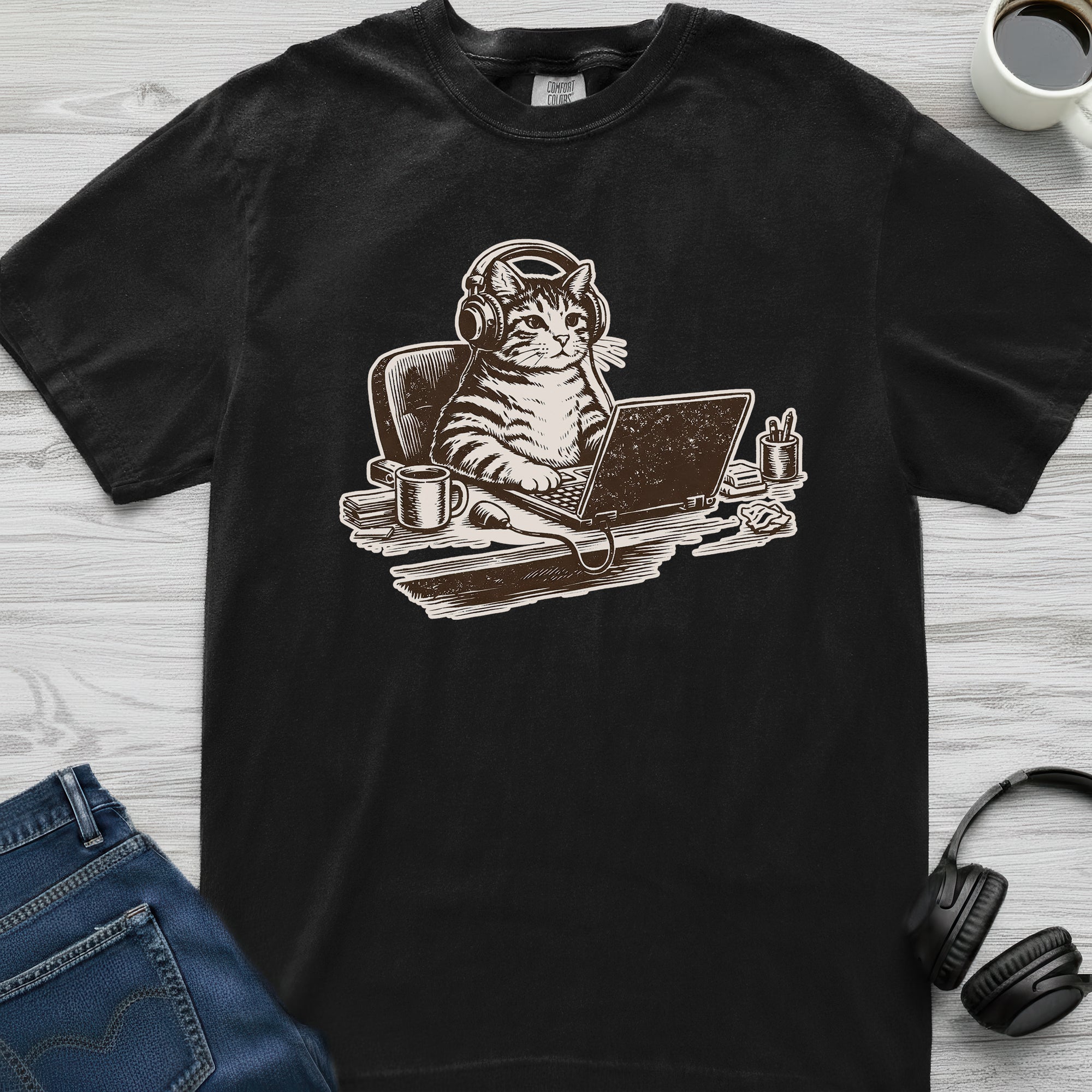 Gaming Cat T-Shirt
