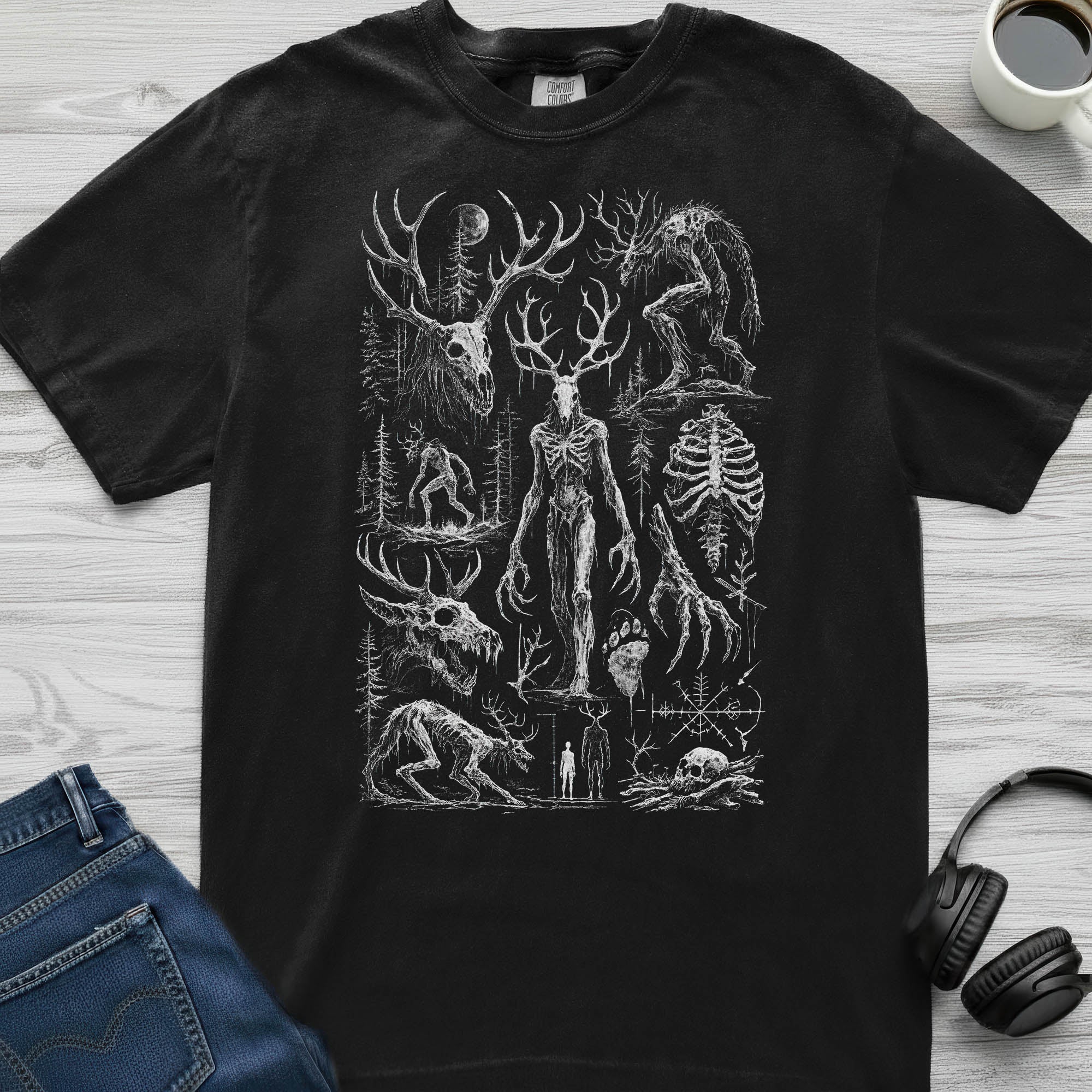 Wendigo Gothic T-Shirt