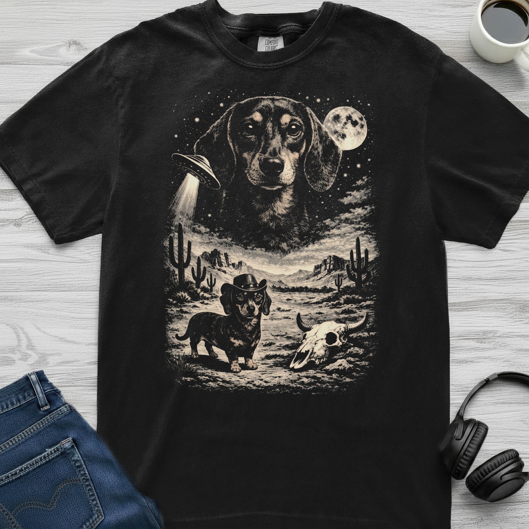 Dachshund Cowboy T-Shirt