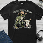 Didn't Think Cowboy Frog T-Shirt