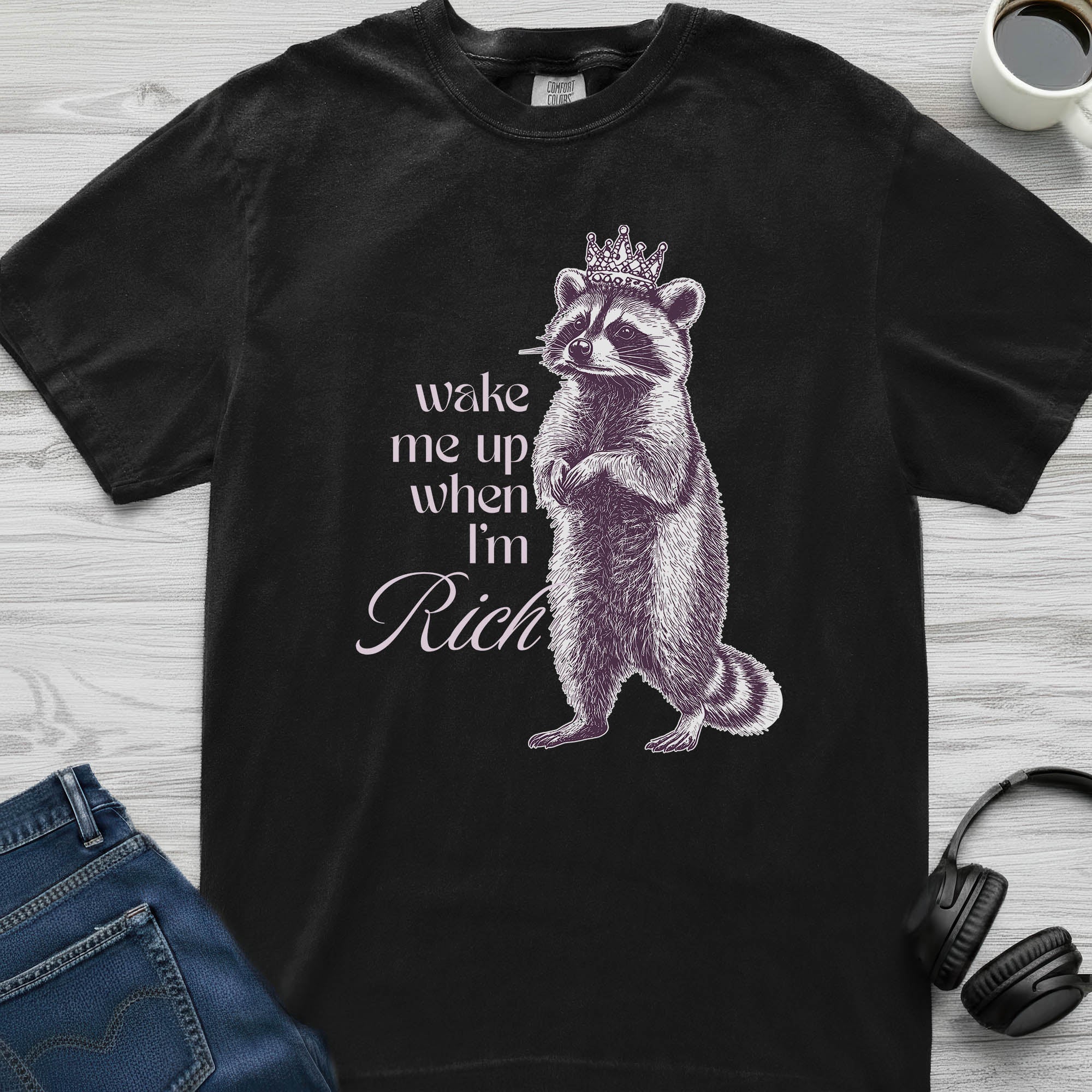 Rich Raccoon T-Shirt