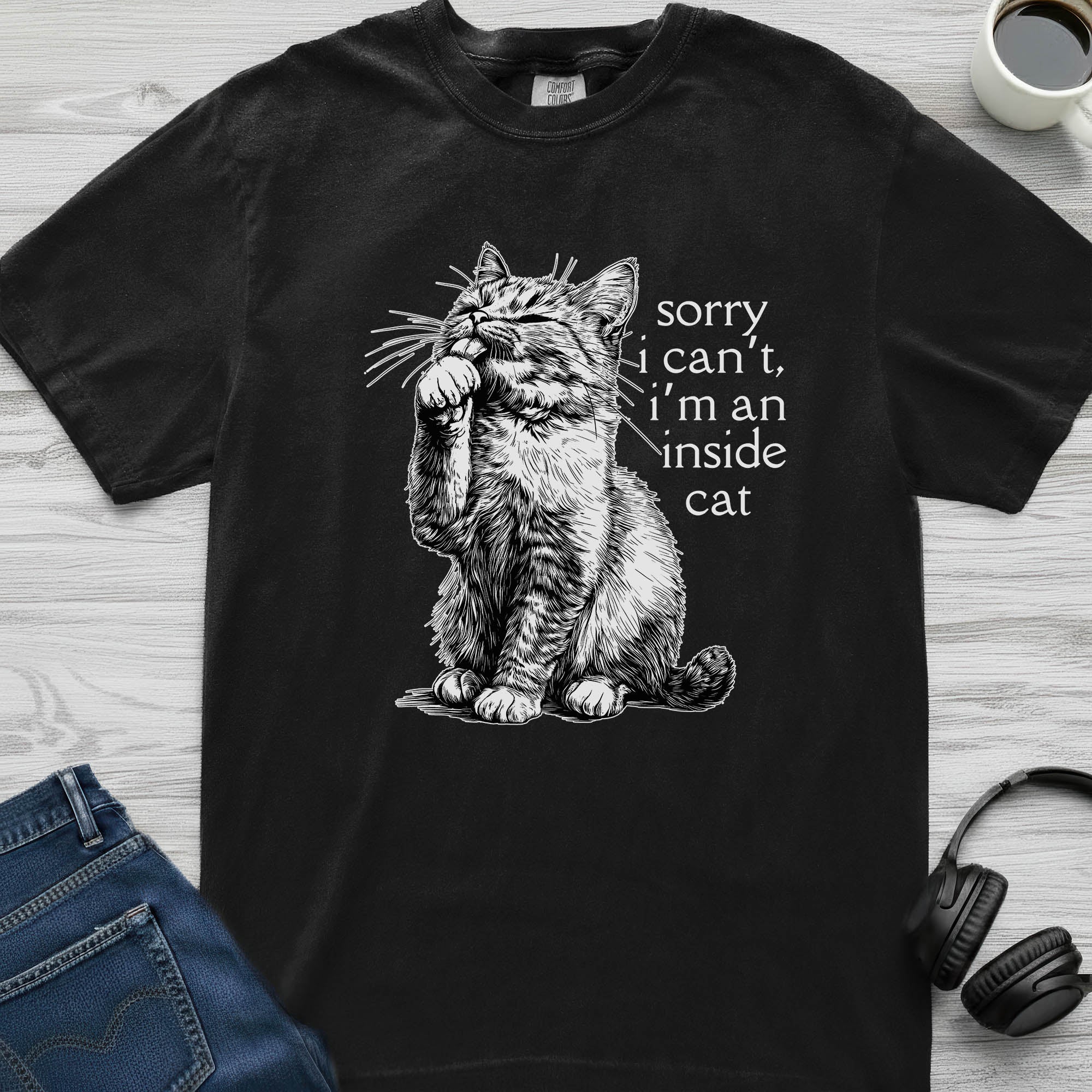 Inside Cat T-Shirt