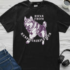 Running From Responsibilities Husky T-Shirt