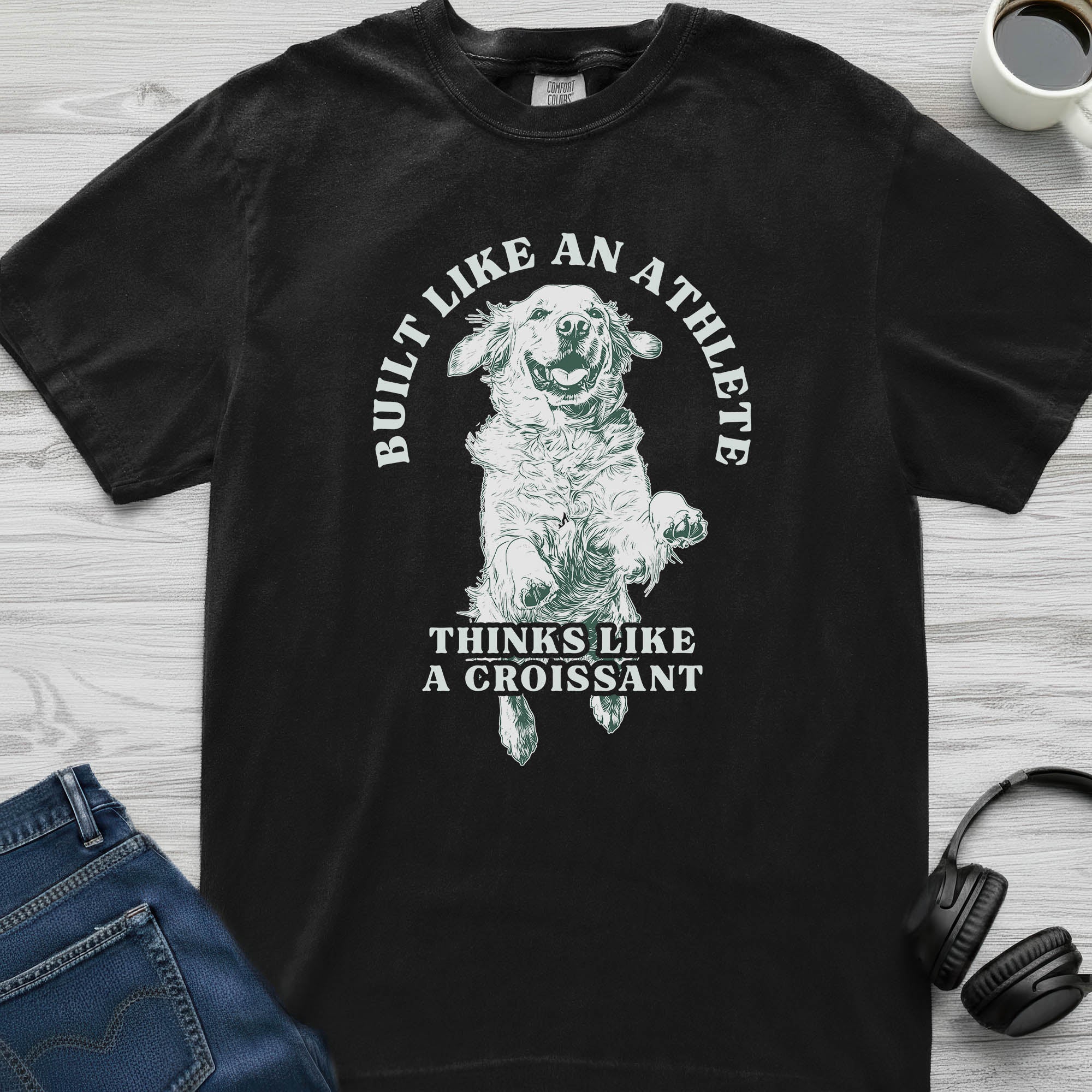 Golden Retriever Athlete T-Shirt