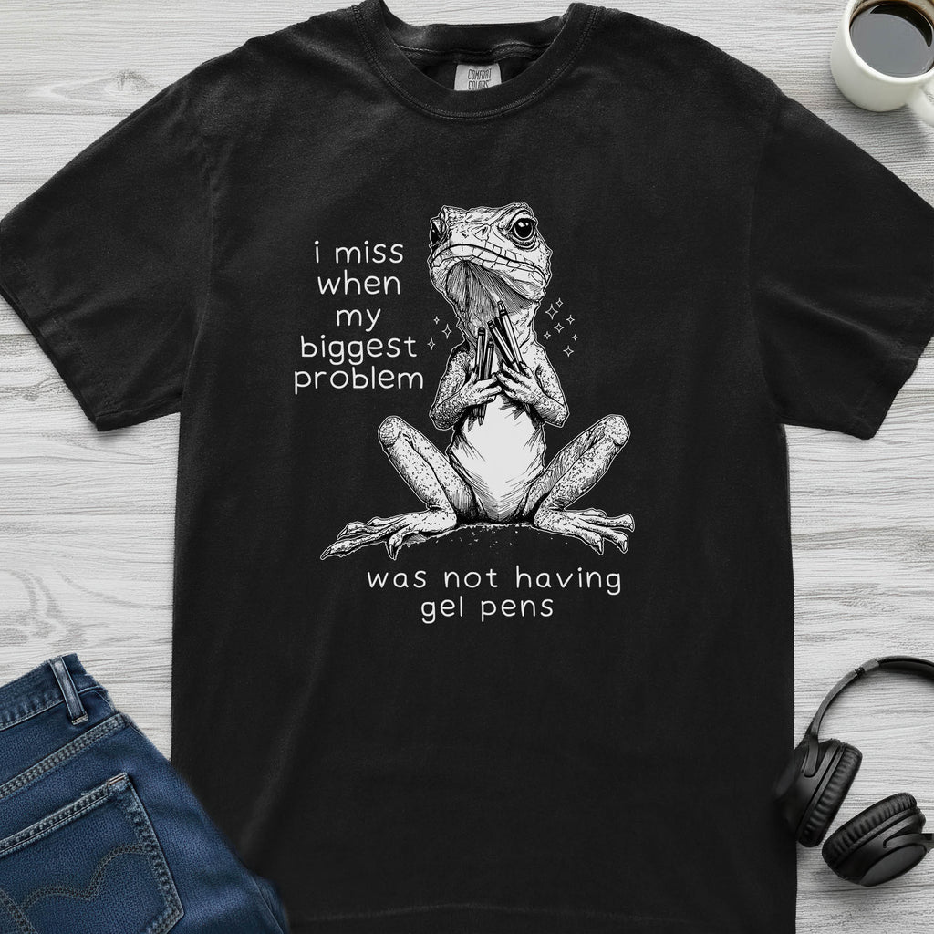 Gel Pens Lizard T-Shirt