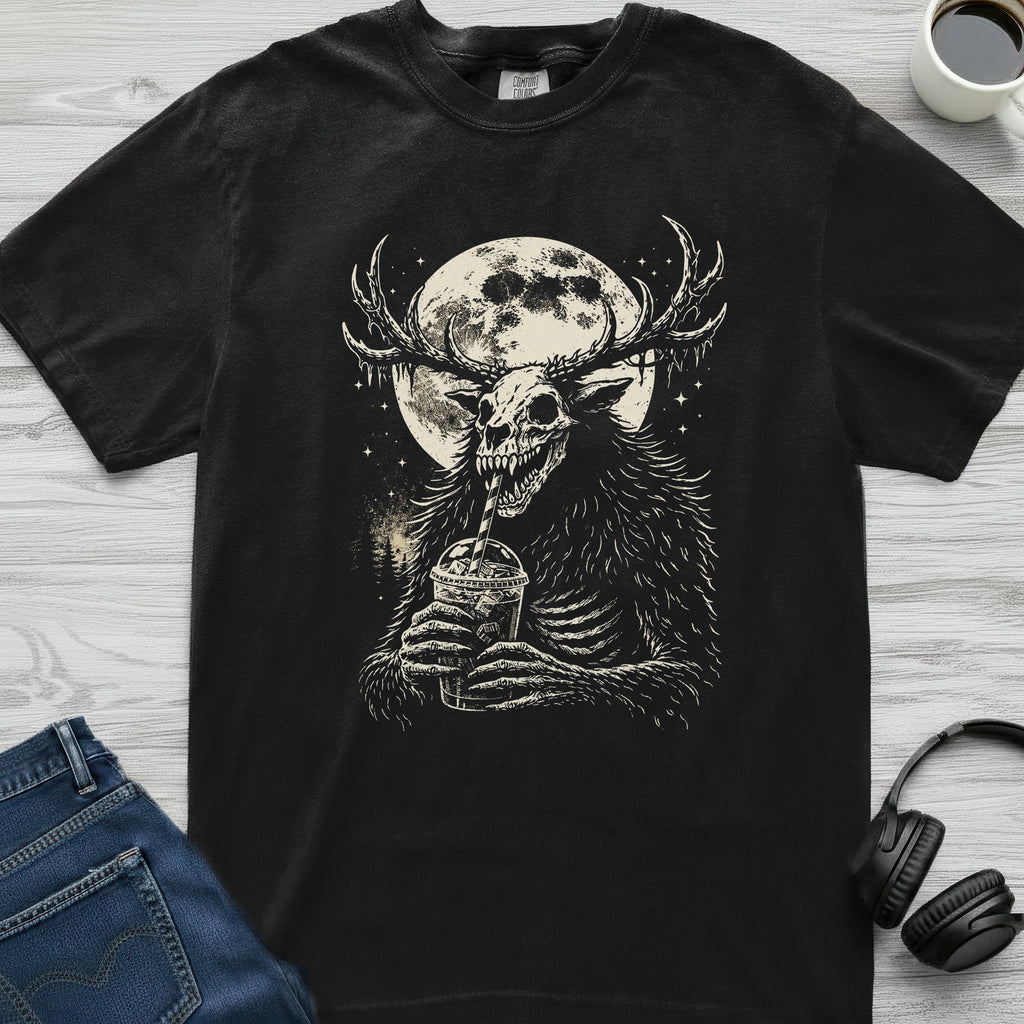 Wendigo Moon Coffee T-Shirt