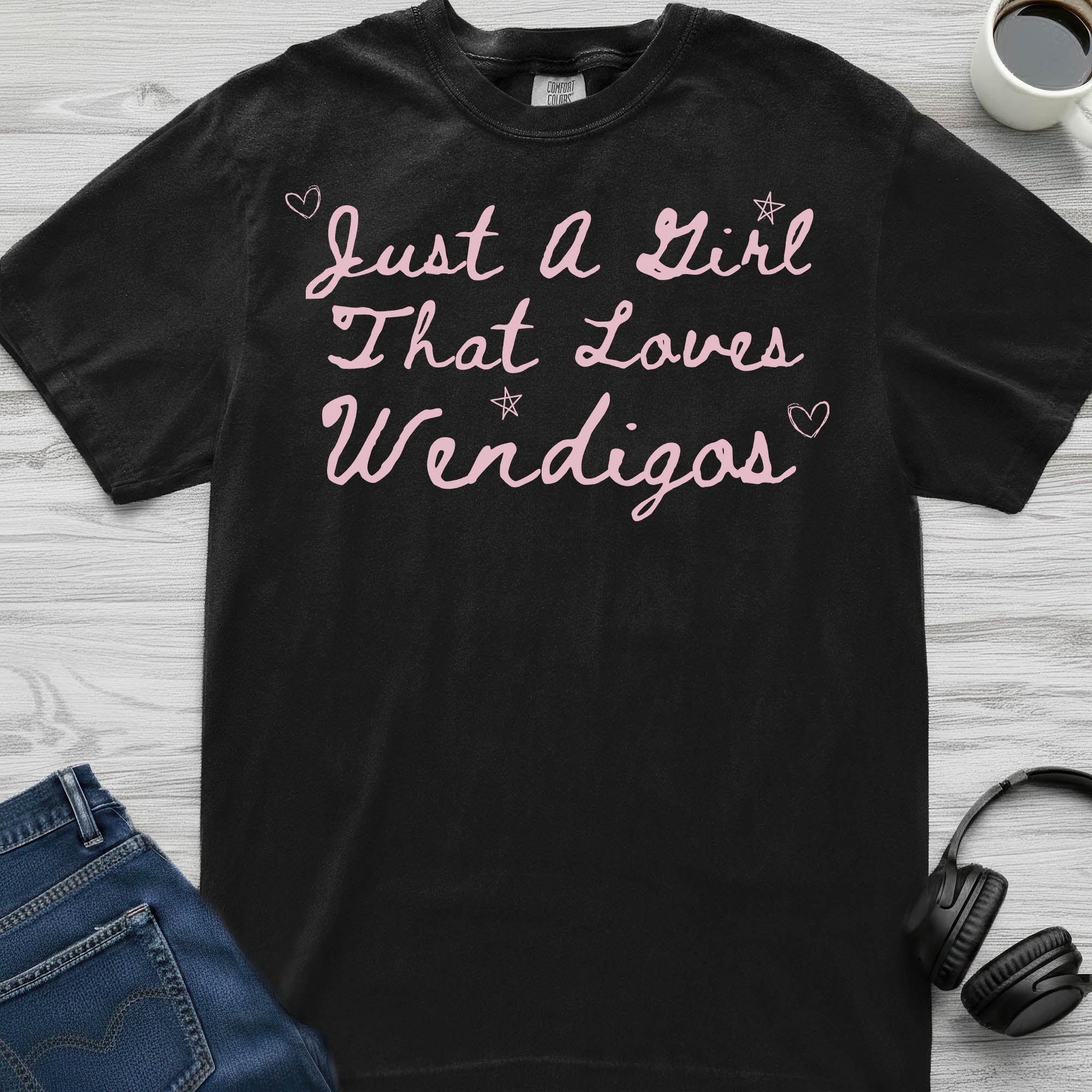 Wendigo Just A Girl T-Shirt