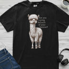 Bad Haircut Llama T-Shirt