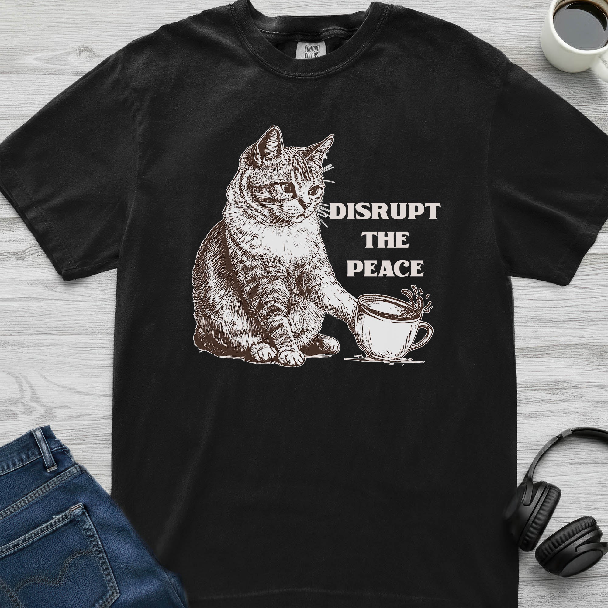 Disruption Cat T-Shirt