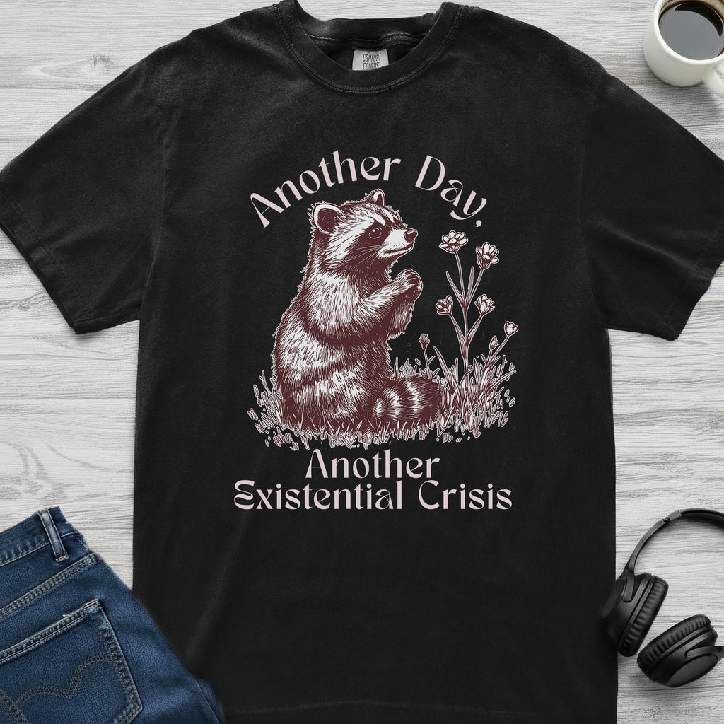 Existential Crisis Raccoon T-Shirt