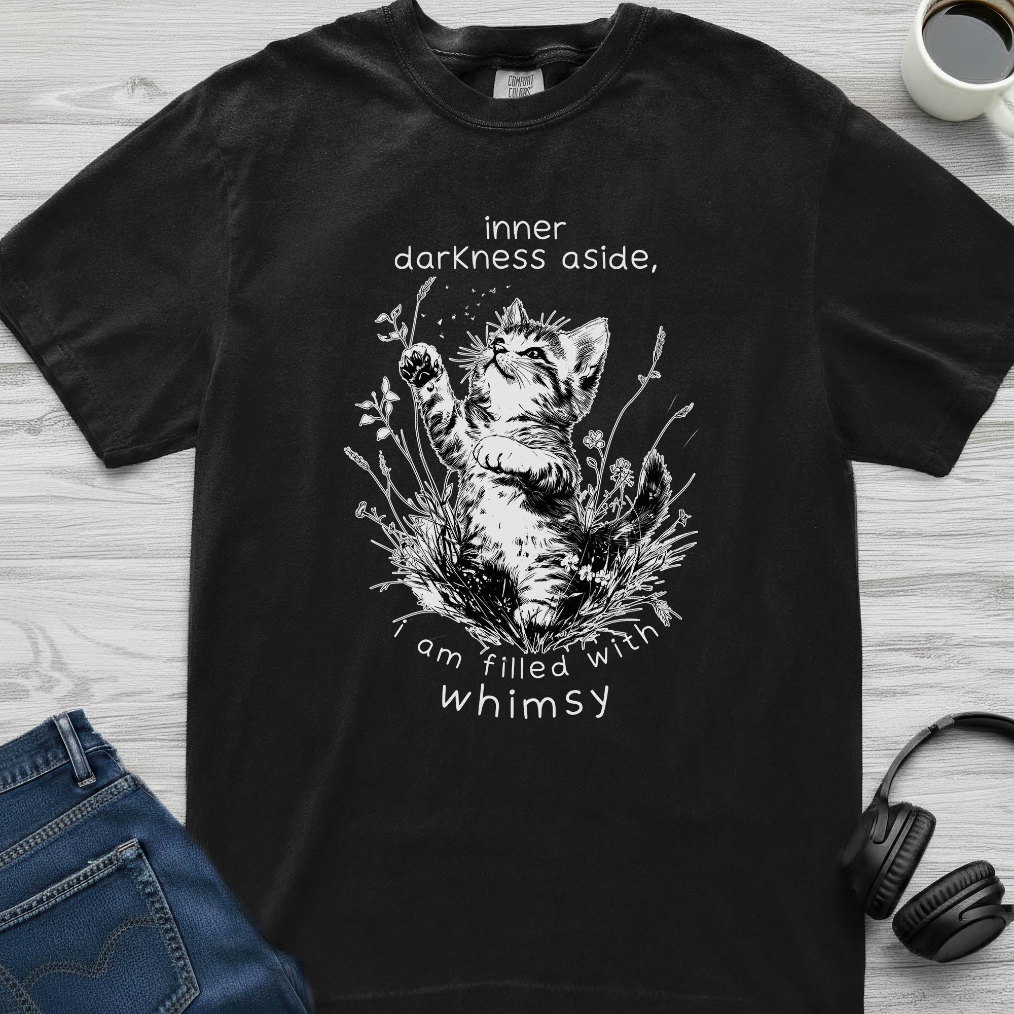 Whimsy Cat T-Shirt