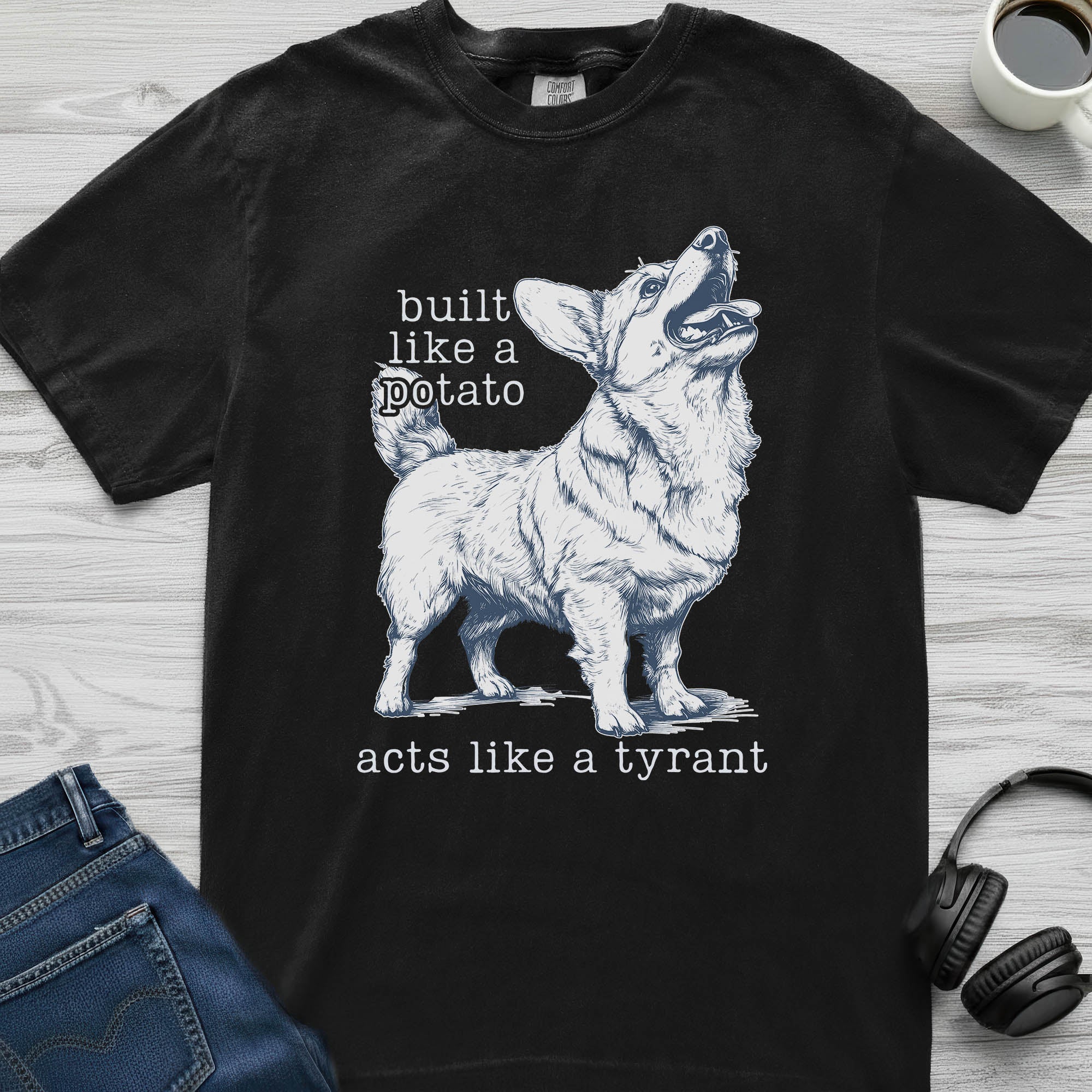 Corgi Tyrant T-Shirt