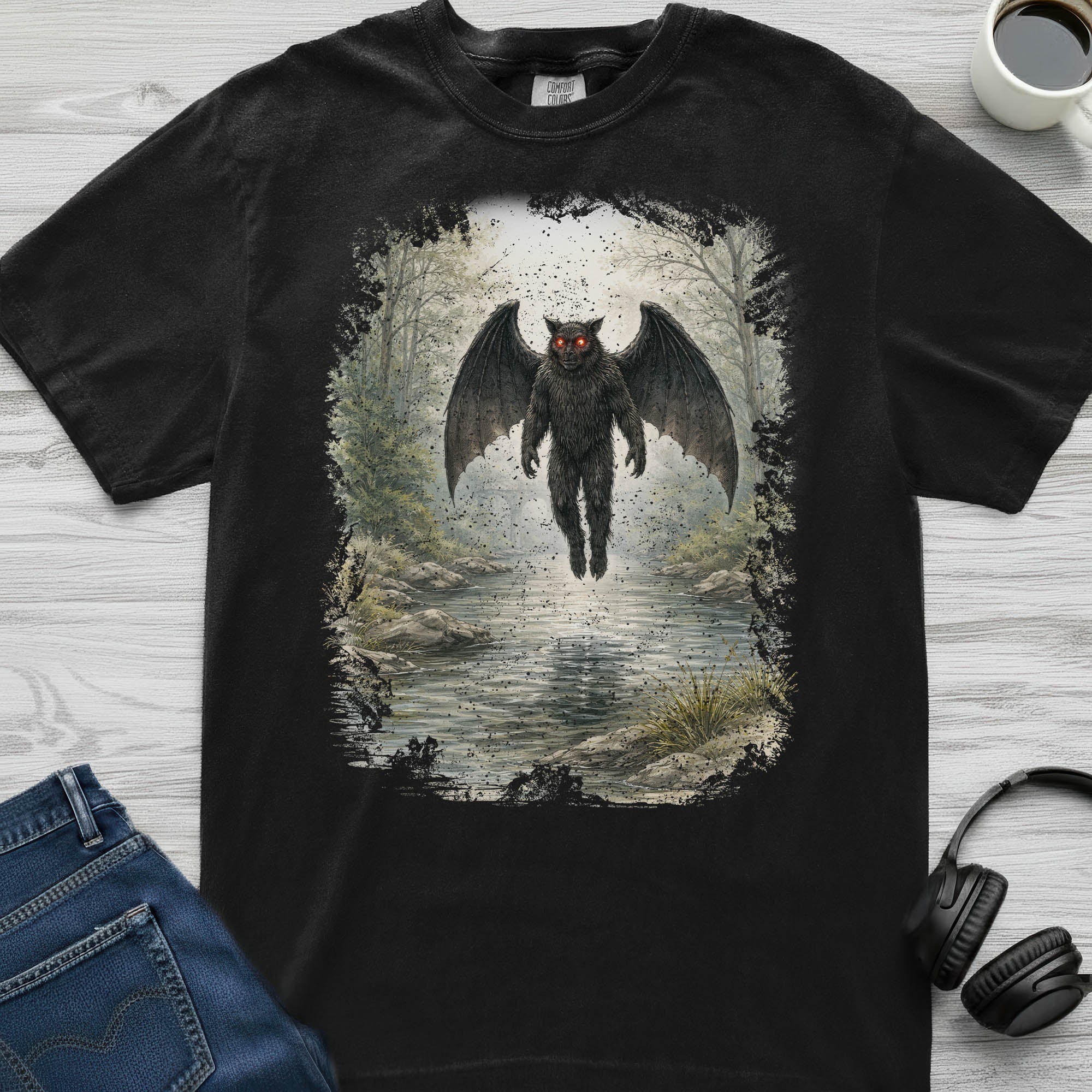 Mothman Vintage T-Shirt
