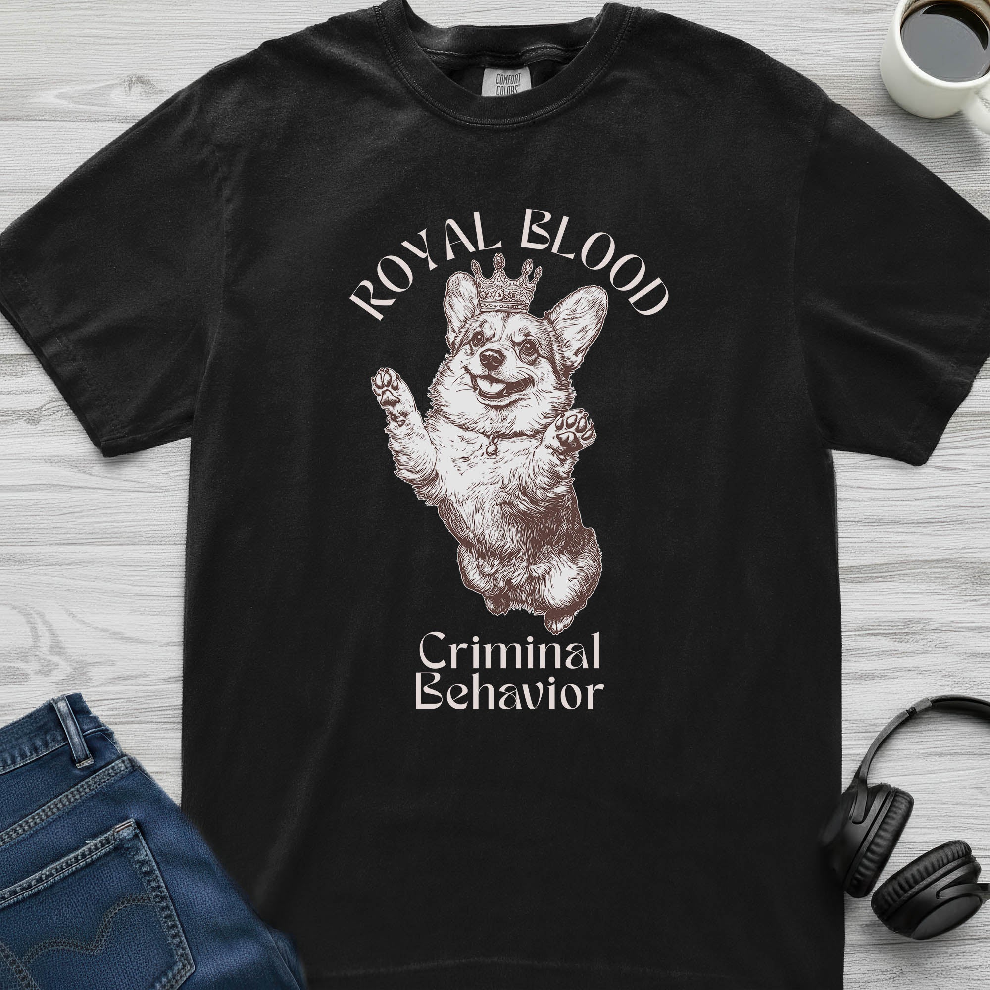 Criminal Corgi T-Shirt
