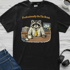 On The Brink Work Raccoon T-Shirt