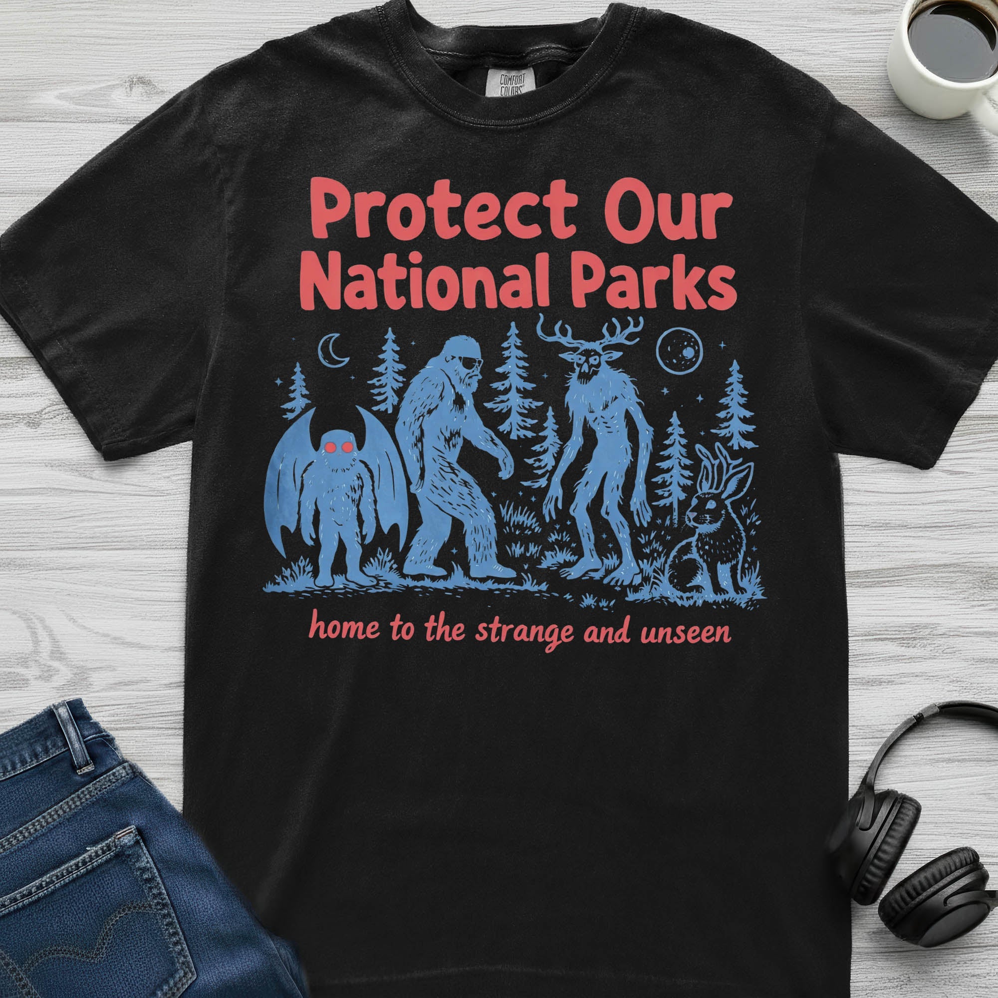 Cryptid National Parks T-Shirt