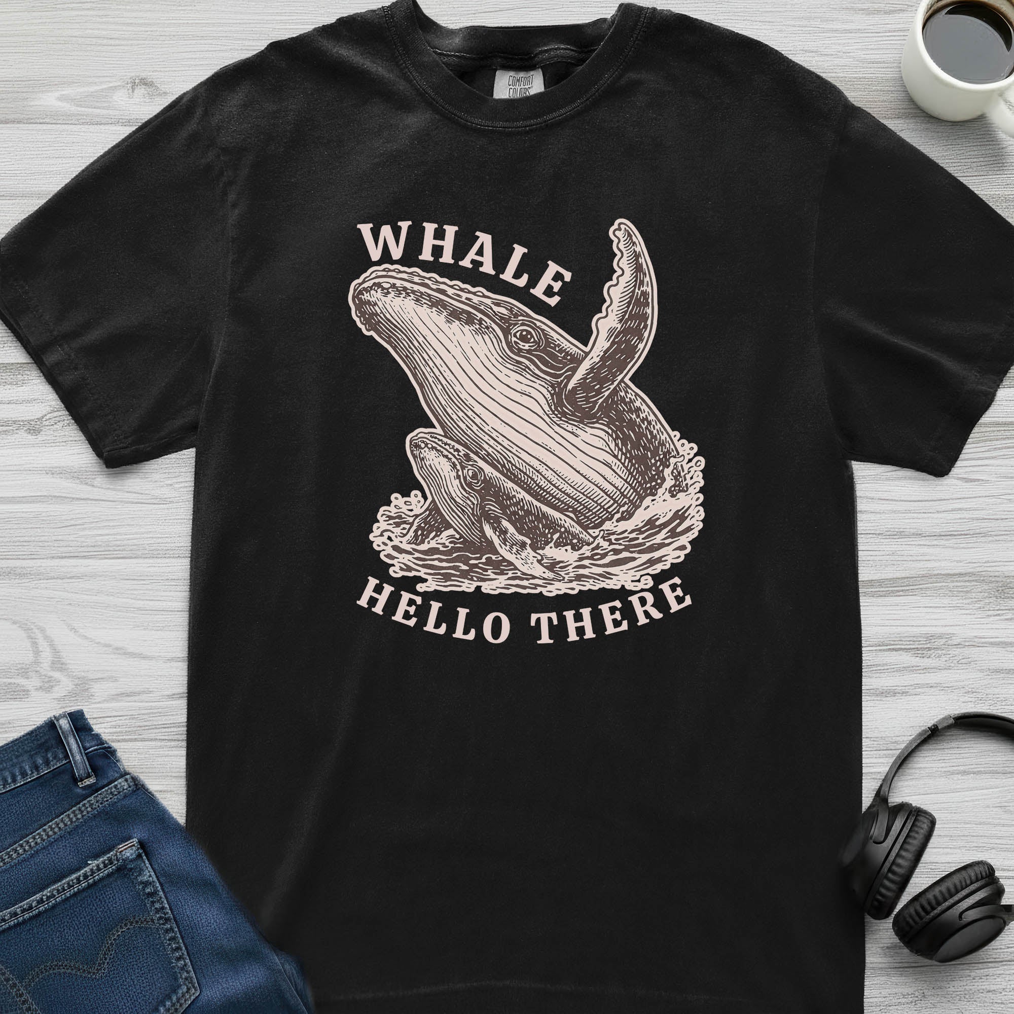 Whale Hello There T-Shirt