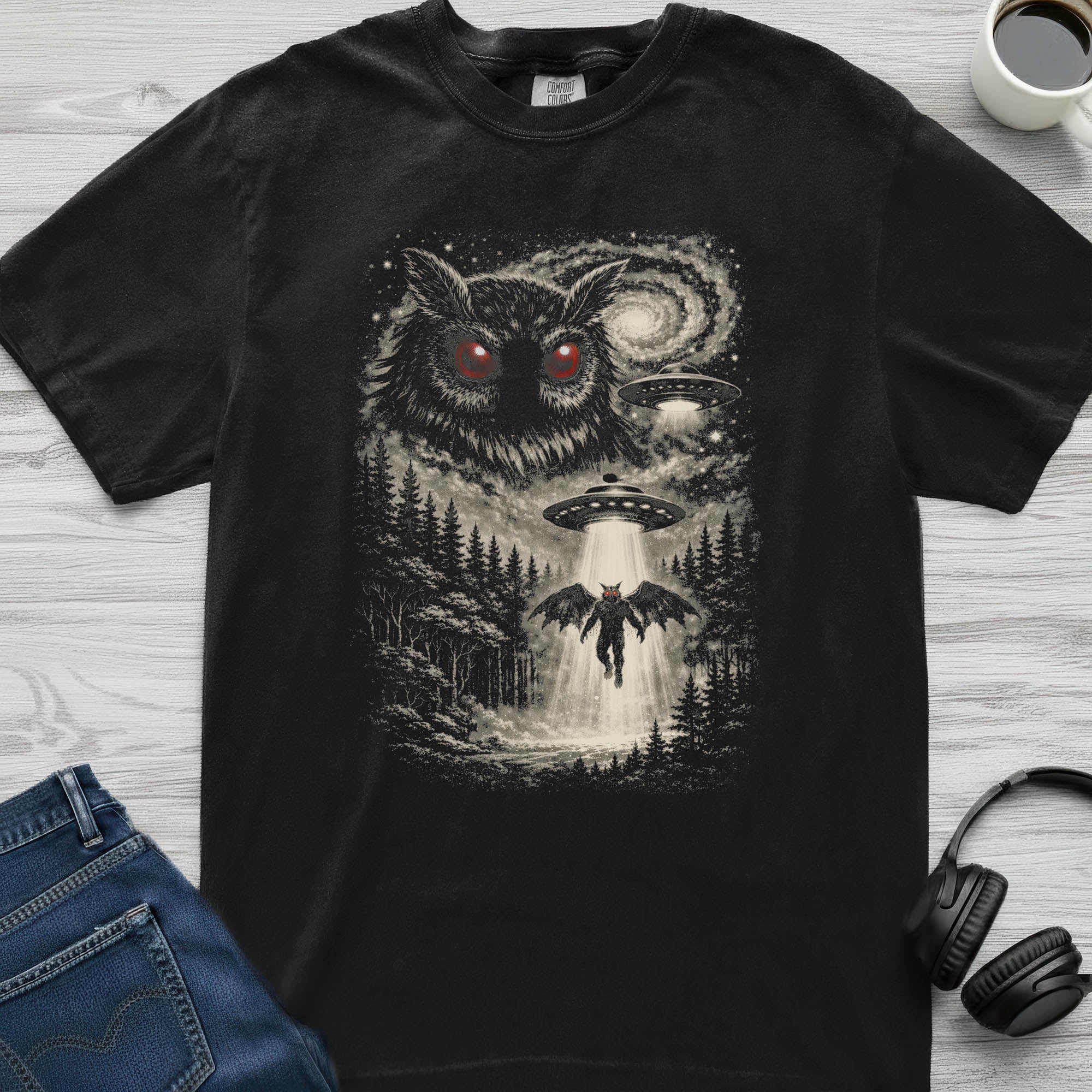 Mothman UFO T-Shirt