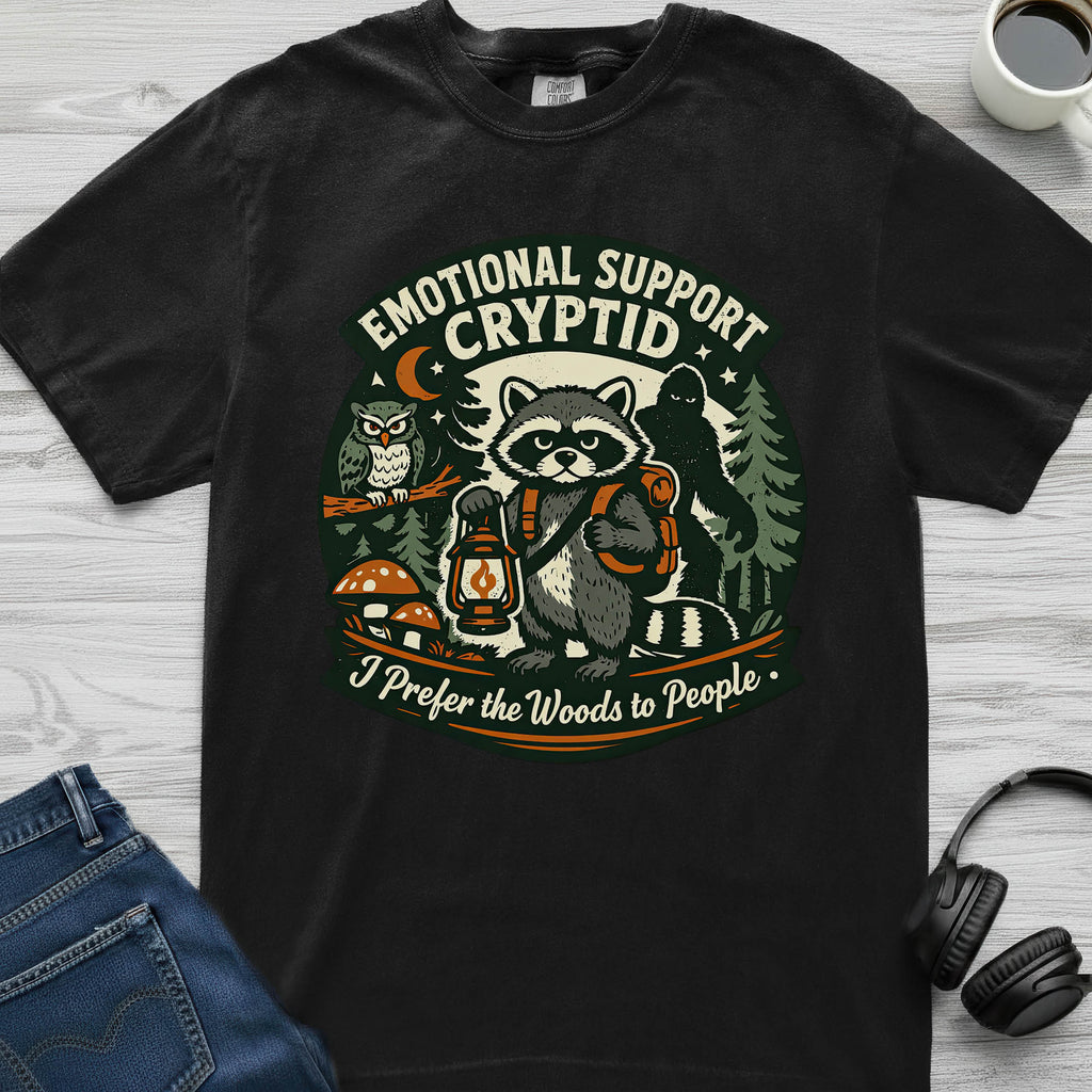 Emotional Support Cryptid T-Shirt