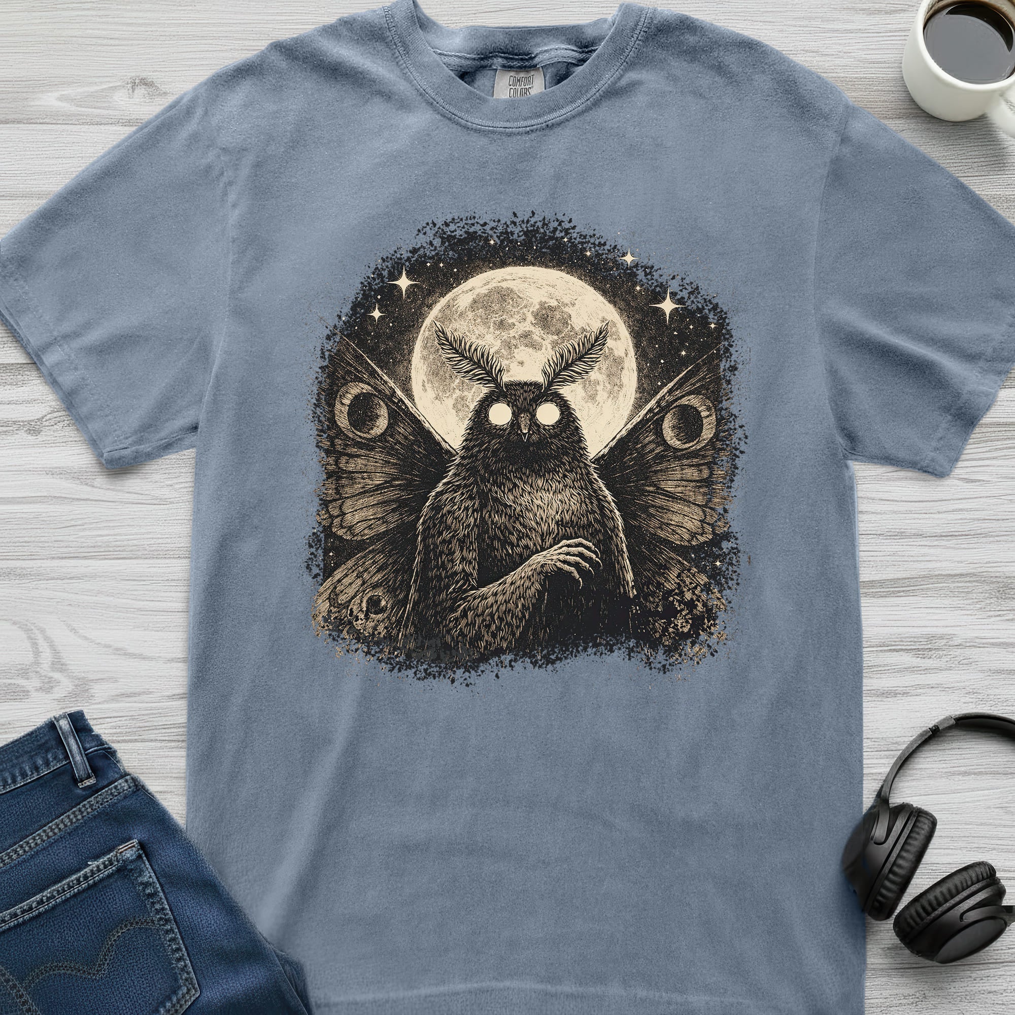Mothman Moon T-Shirt