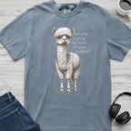 Bad Haircut Llama T-Shirt