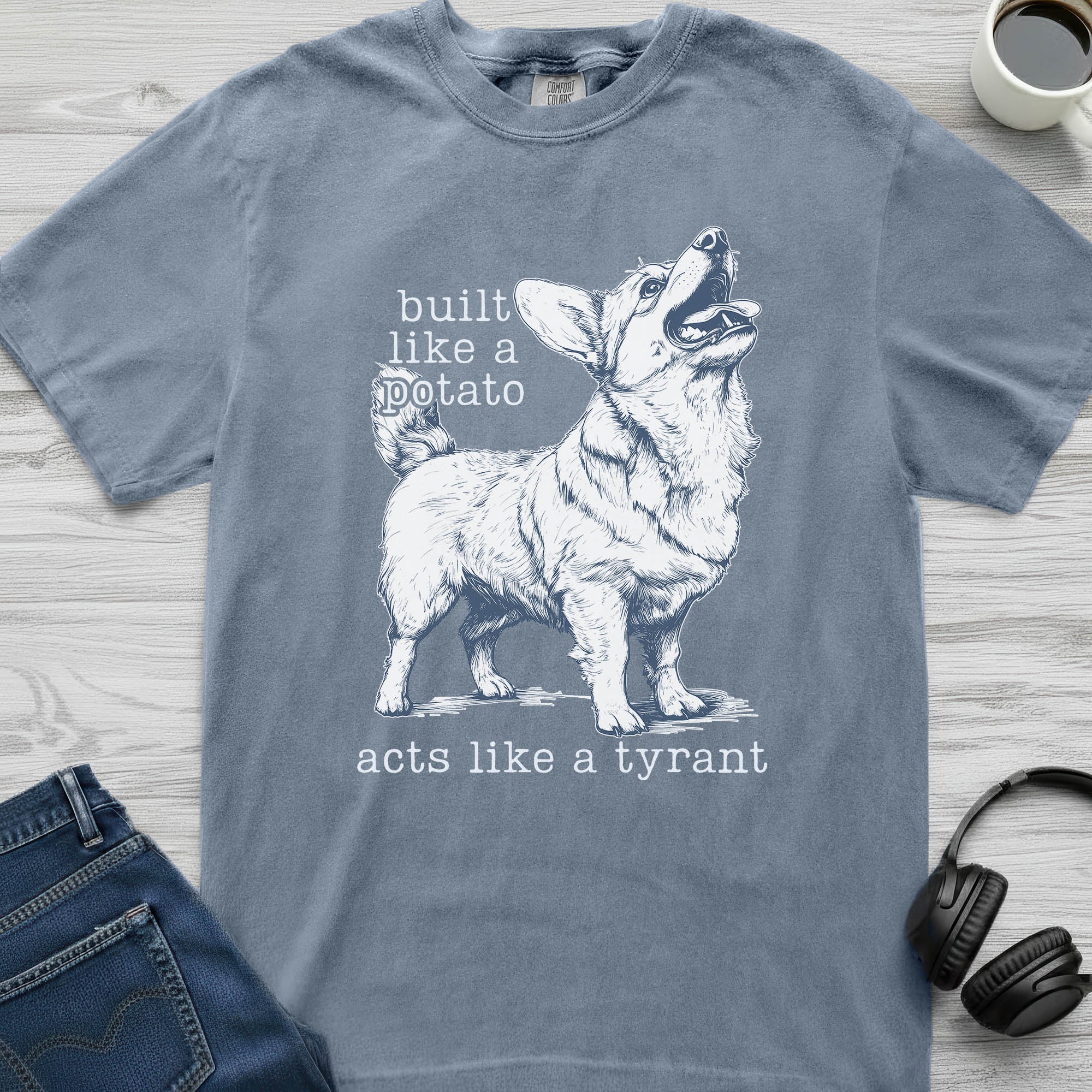 Corgi Tyrant T-Shirt