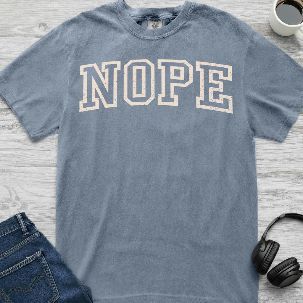 Nope Varsity T-Shirt
