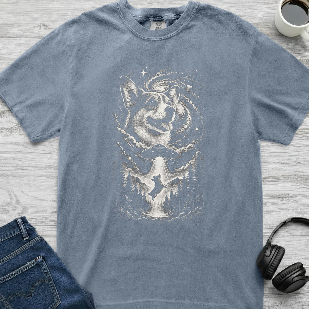 Corgi UFO T-Shirt