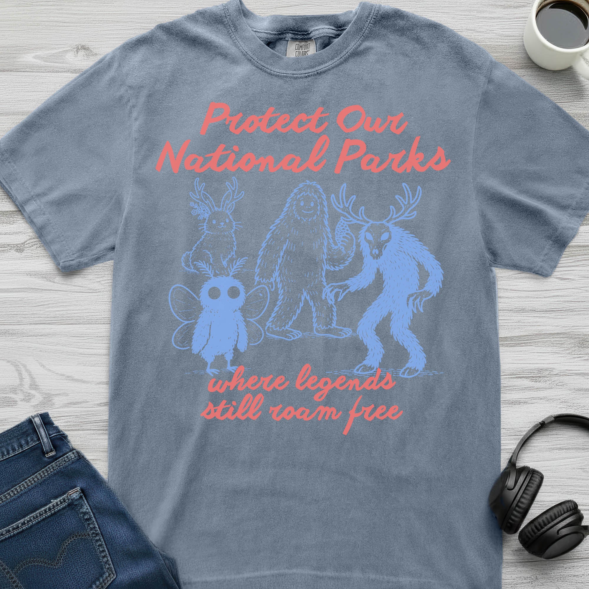 Cryptid National Parks T-Shirt