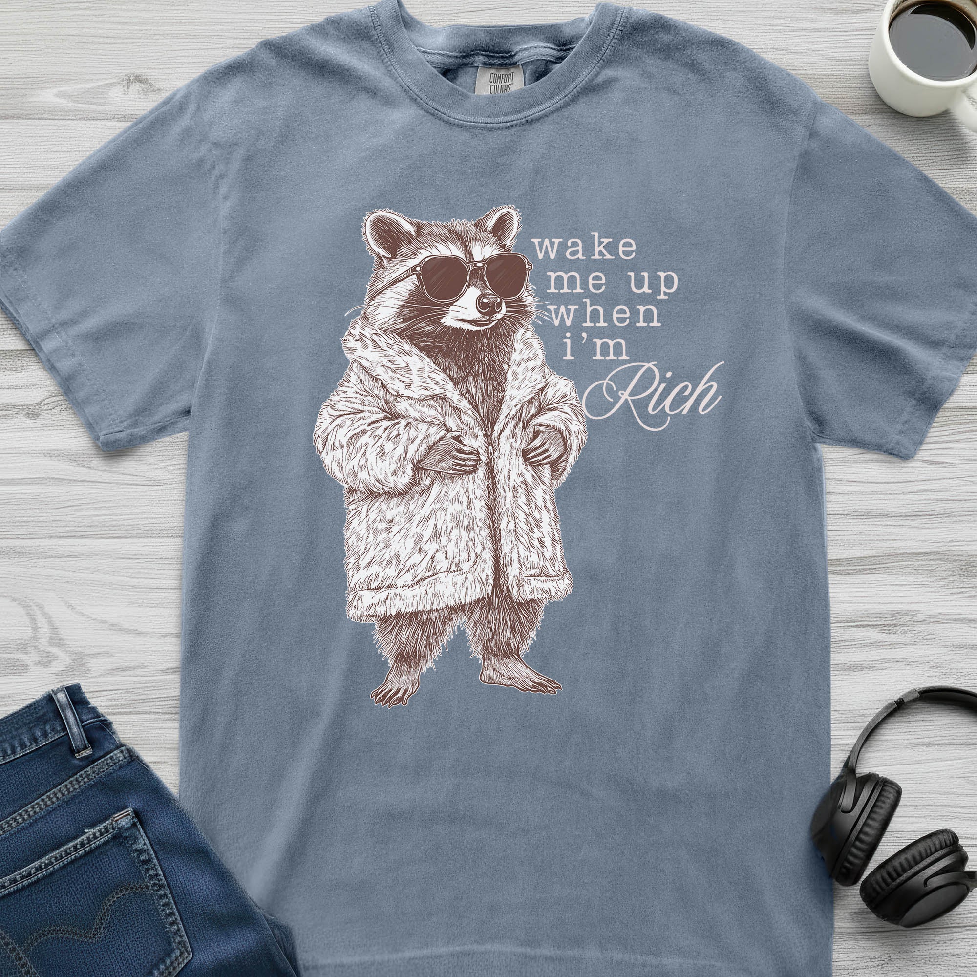 Rich Raccoon T-Shirt