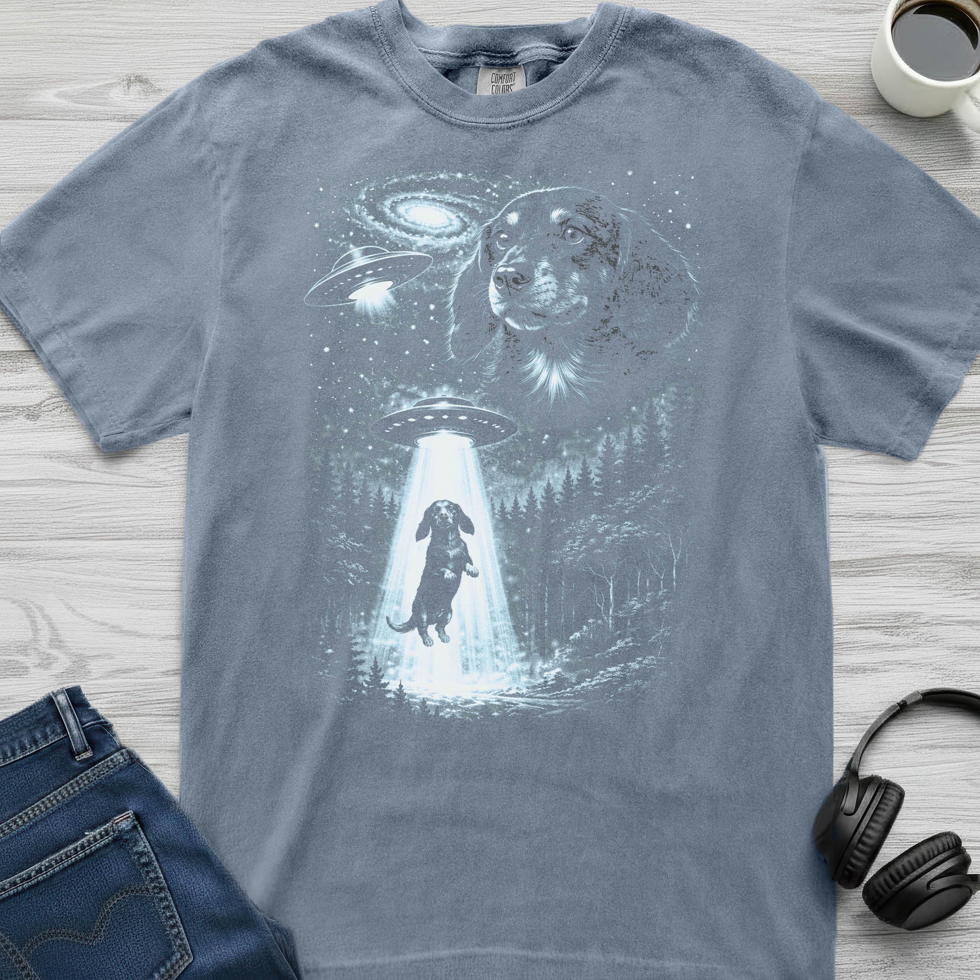 Dachshund UFO T-Shirt