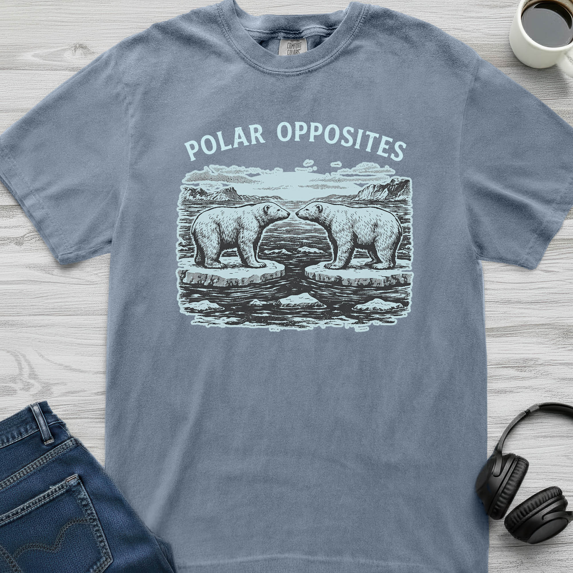 Polar Opposites Polar Bear T-Shirt