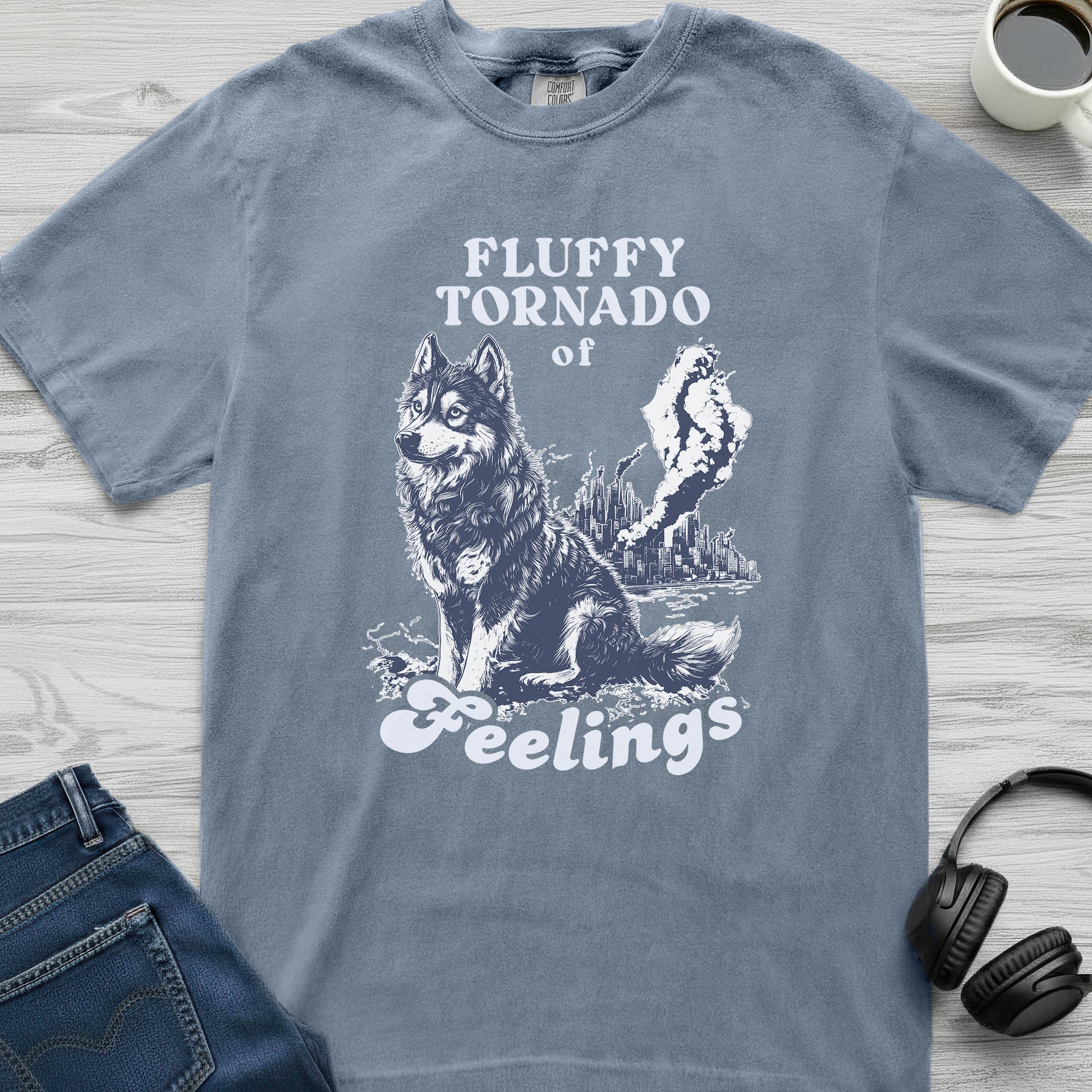 Tornado Of Feelings Husky T-Shirt