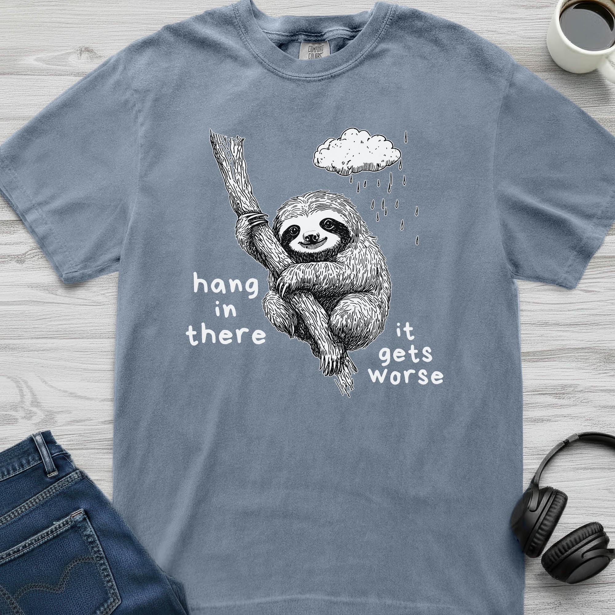 Sloth It Gets Worse T-Shirt