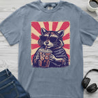 Iced Coffee Raccoon T-Shirt