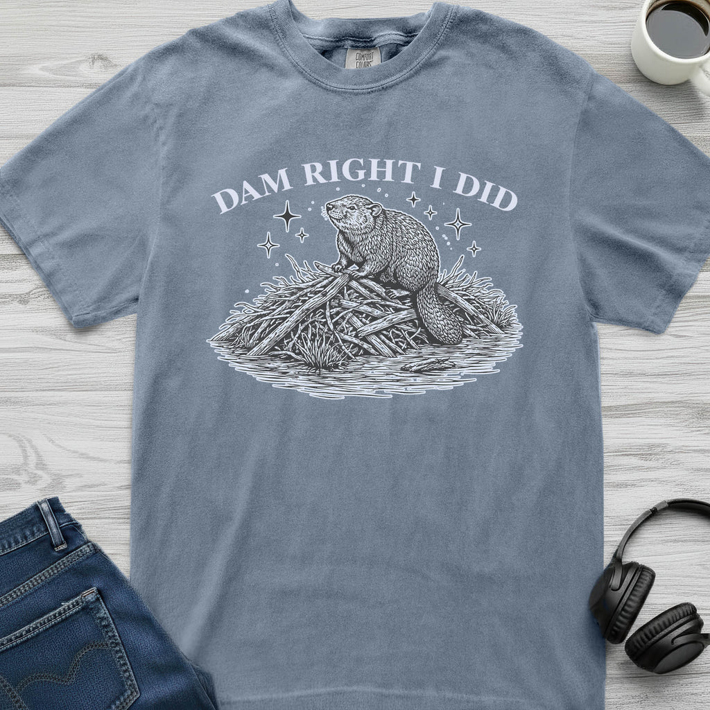 Dam Right Beaver T-Shirt