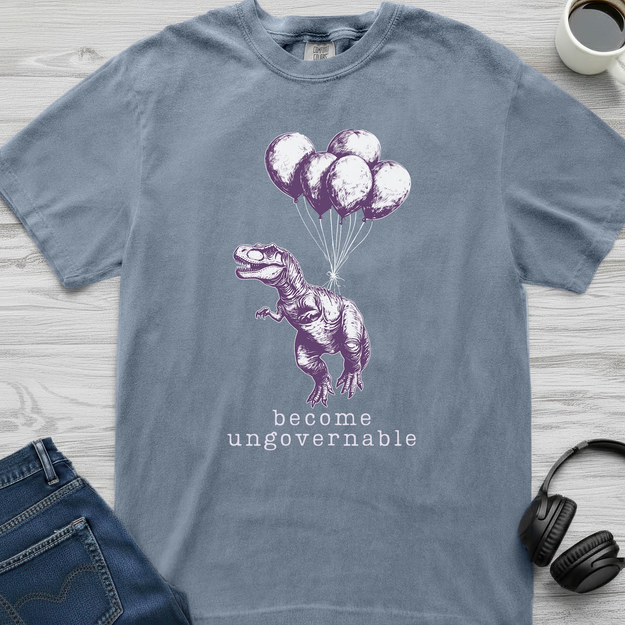 Ungovernable T-Rex T-Shirt
