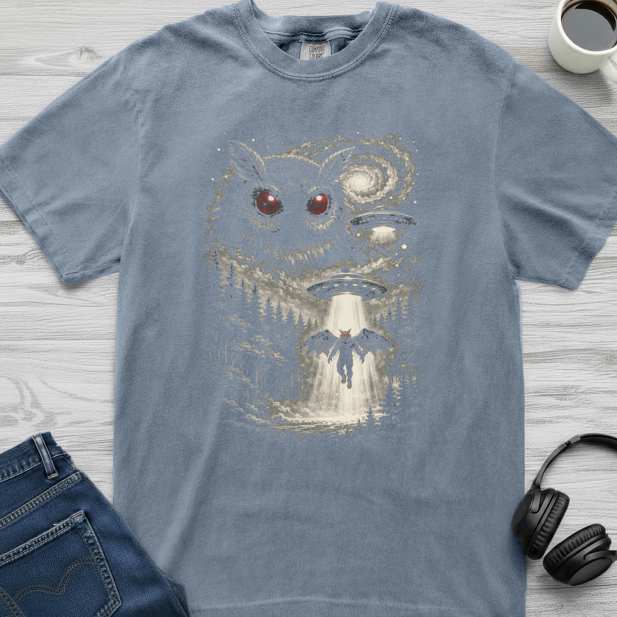 Mothman UFO T-Shirt