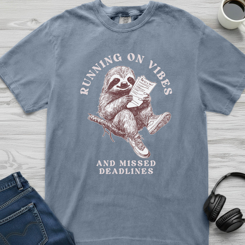 Missed Deadlines Sloth T-Shirt