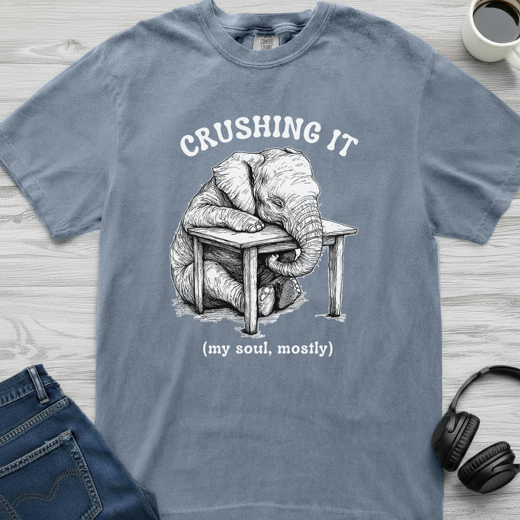 Crushing It Elephant T-Shirt