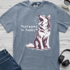 Screaming Husky T-Shirt