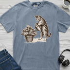 Houseplant Cat T-Shirt