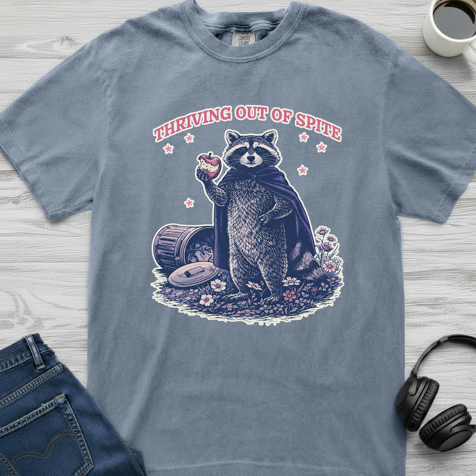 Thriving Out Of Spite Raccoon T-Shirt